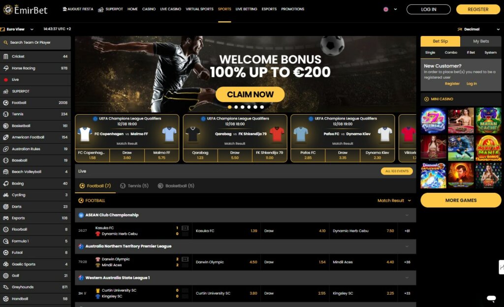 Emirbet Sports Betting KO