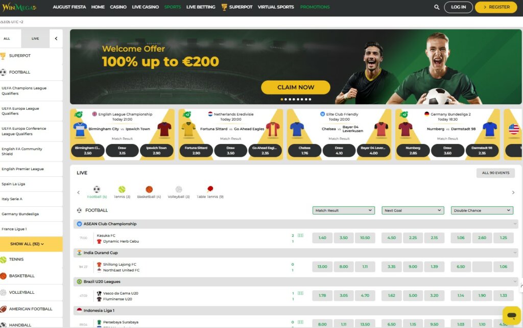 WinMega Sports Betting KO