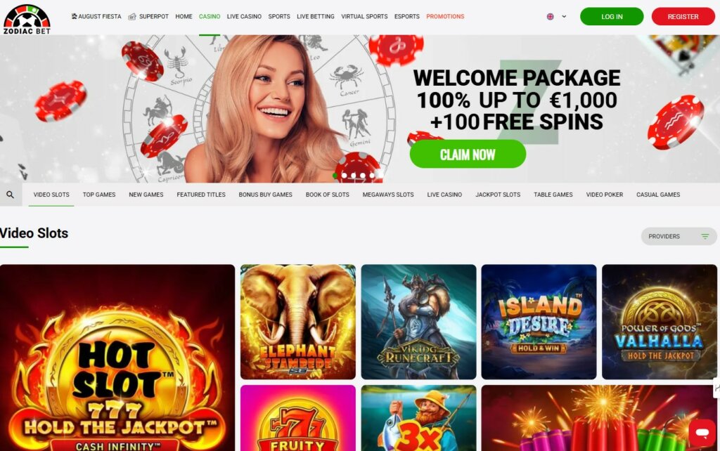 Zodiacbet Online Casino KO