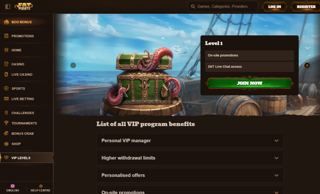 매력적인 보상을 제공하는 VIP 프로그램